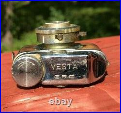 VESTA G. R. C. 20mm Lens Hit Type Vintage Sub-Miniature Spy Camera Occupied Japan