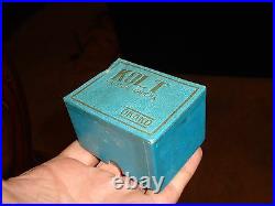 VINTAGE ANTIQUE Okako, Kolt miniature Camera with Leather Case Origional Box
