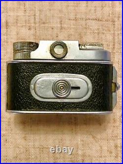 VINTAGE JILONA MIDGET MODEL 2 mini Camera No 27488 WITH LEATHER CASE