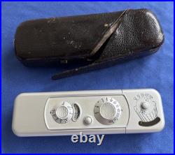 VINTAGE MINOX B SUBMINIATURE SPY CAMERA WITH CASE -1971 Germany