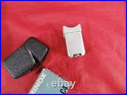 VINTAGE MINOX C SUBMINIATURE SPY CAMERA WithCASE C4 FLASHER FLASH ADAPTER
