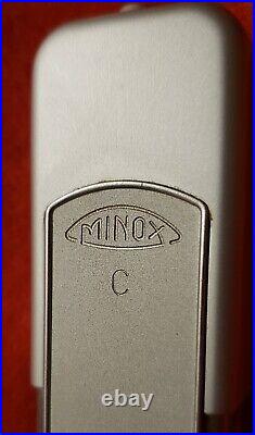 VINTAGE MINOX C SUBMINI CAMERA With CASE VERY NICE CONDITION FREE US SHIPPING