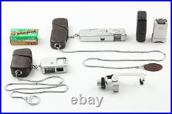 VINTAGE MINOX III SUBMINIATURE COMPUTER SPY CAMERA + ACCESSORIES From JAPAN