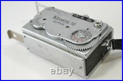 VINTAGE Mamiya-16 Super Subminiature Spy Film Camera with 25mm F3.5 Lens Japan