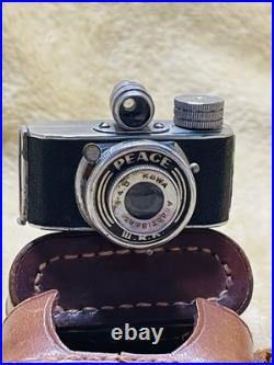VINTAGE PEACE III R. K. MINIATURE CAMERA WITH KOWA ANASTI8MAT 14.5 LENS Rare