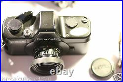 VINTAGE Pentax Auto 110 Film Camera + 12.8 24mm Lens