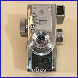 VINTAGE STEKY III 16mm Sub-Miniature Camera with 2.5cm 25mm f/3.5 Lens & Case