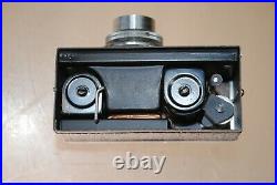 VINTAGE STEKY SUBMINIATURE 16mm CAMERA WITH YELLOW FILTER