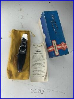 VINTAGE STYLOPHOT PRIVATE EYE SUBMINIATURE CAMERA SHAPED LIKE A PEN with Case