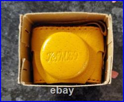VTG Hit Mini Camera withYellow Leather Case, Box & Instructions Made in Japan