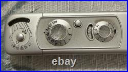 VTG Minox B German Subminiature Spy Camera, Chain, Case, 2 Film & Manual UNTESTED