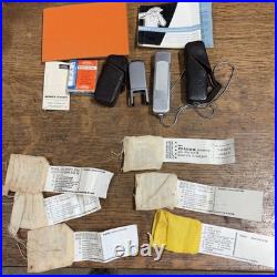 VTG Minox B Subminiature Spy Camera with Book, Booklets, Cases, Film Mailers