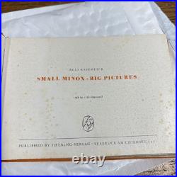 VTG Minox B Subminiature Spy Camera with Book, Booklets, Cases, Film Mailers