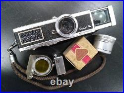 VTG Minty ROLLEI 16 Camera Kit withORIGINAL Strap+2 FILTERS/+Tripod Head+Film Can