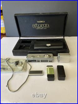 VTG Yashica Atoron Ultra Miniature Spy Camera With Flash And Kit Film 1960s Tokyo