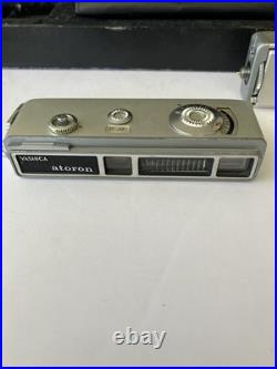 VTG Yashica Atoron Ultra Miniature Spy Camera With Flash And Kit Film 1960s Tokyo