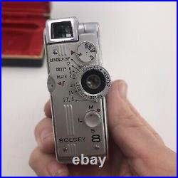 Vintage 1950`s Bolsey 8 Subminiature 8mm Movie Camera, RARE