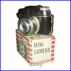 Vintage 1950's Crystar Spy Camera NOS In Box No Film