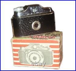 Vintage 1950's Crystar Spy Camera NOS In Box No Film