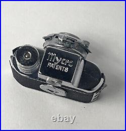 Vintage 1950's Mycro Spy Camera NOS In Box With Case COLD WAR
