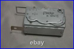 Vintage 1950s Mamiya-16 Super Subminiature Spy Film Camera with flash