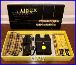 Vintage 1953 Linex Stereo CAMERA Lionel Train Subminiature Film 3D Viewer Set