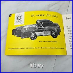 Vintage 1953 Lionel Linex Subminiature Film 3D Stereo Film Viewer Camera Set