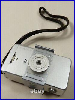 Vintage 1960's Minolta 16 Sub Miniature Spy camera with tripod mount attachment