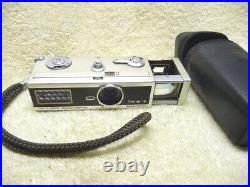 Vintage 1960's Rollei 16 Subminiature Camera with Zeiss Tessar 25mm f2.8 + CASE