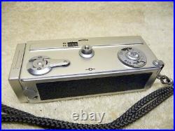 Vintage 1960's Rollei 16 Subminiature Camera with Zeiss Tessar 25mm f2.8 + CASE