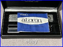 Vintage 1960's Yashica Atoron Ultra Miniature Spy Camera Cartridge Load In Case