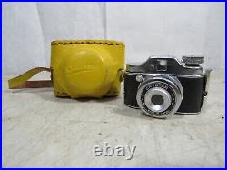 Vintage 1960s70s Crystar Miniature Mini Novelty Spy Camera WithCase Japan
