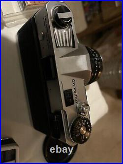 Vintage 1965 Minox B, Kamiya Super 16, Bell & Howell Dial 35, Canon RM With 50m