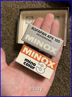 Vintage 1965 Minox B Subminiature Spy Camera COMPLETE In Box MINT