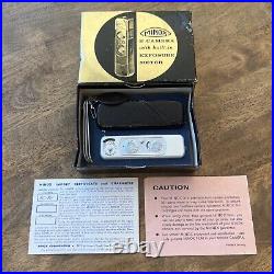 Vintage 1965 Minox B Subminiature Spy Camera ONE OWNER MINT IN BOX