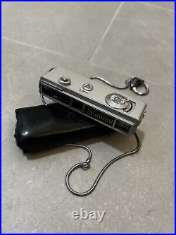 Vintage 1965 Yashica Atoron Ultra Minture Camera with Leather Case And Neck Strap