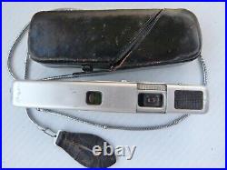 Vintage 1967 MINOX B Miniature Spy Camera with Chain, Case. READ