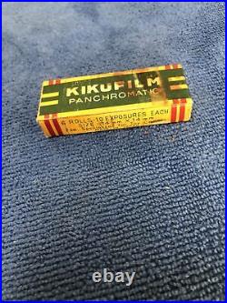 Vintage 6 Kiku Film Micro Tiny Spy Camera Kikufilm Panchromatic 1964 Rare Sealed
