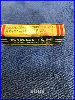 Vintage 6 Kiku Film Micro Tiny Spy Camera Kikufilm Panchromatic 1964 Rare Sealed