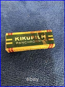 Vintage 6 Kiku Film Micro Tiny Spy Camera Kikufilm Panchromatic 1964 Rare Sealed