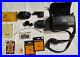 Vintage Asahi Pentax Auto 110 Camera System Flash, Winder, lenses, leather Case