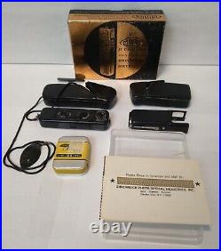 Vintage Black Minox B Spy Camera West Germany Box + New Film Dated 1968