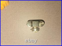 Vintage CMC Mini Camera! Gold And black RARE! Tan Case