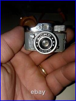 Vintage CMC Mini Camera Leather Case + Strap Looks Nice