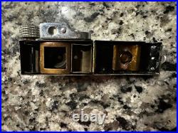 Vintage C. M. C Subminiature Spy Camera 1950's Leather Case