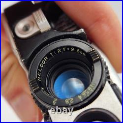 Vintage C. P. Goerz Minicord Subminiature 16mm Film TLR Camera Helgor 2.5cm F2