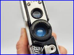 Vintage C. P. Goerz Minicord Subminiature 16mm Film TLR Camera Helgor 2.5cm F2