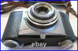 Vintage Cannon Canonet Ql17 35mm Camara With 40mm Lense And Flash