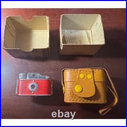 Vintage Charmy Mini Spy Hit Camera with Case, Box, & Instructions Made in Japan