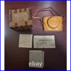 Vintage Charmy Mini Spy Hit Camera with Case, Box, & Instructions Made in Japan